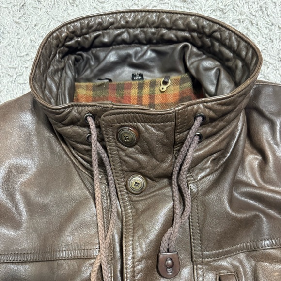 Vintage Members Only Leather Jacket. - Picture 11 of 16